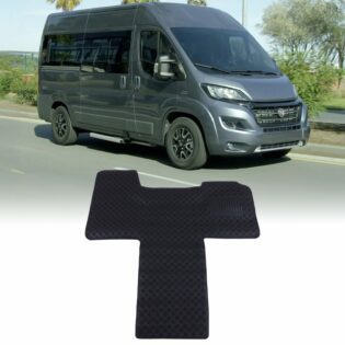 Fiat Ducato Motorhome 07-19 Black Rubber Floor Mat