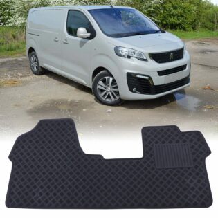 Peugeot Expert MK3 2016+ Black Rubber Floor Mat