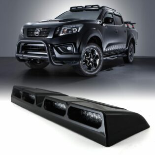 Nissan Navara D23 NP300 15-21 Gloss Black Quad Roof Mounted LED Light