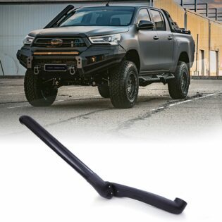 Toyota Hilux MK8 MK9 15-23 Black Stainless Steel Snorkel Kit