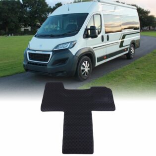 Peugeot Boxer Motorhome 07-19 Black Rubber Floor Mat