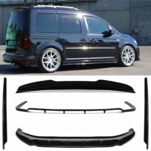 VW Caddy MK5 LWB Tailgate 2020+ Front & Rear Aero Body Kit