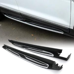 Ford Kuga C520 MK2 12-19 Side Steps Black Silver