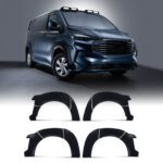 Ford Transit Custom MK2 SWB 23+ Gloss Black Wheel Arches