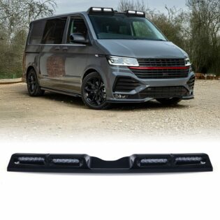 VW Transporter T6 T6.1 2016-2024 Gloss Black Quad Roof Mounted LED Light