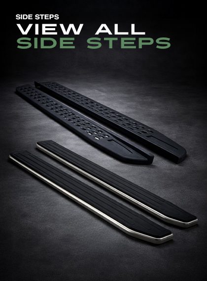 view all side steps mega menu graphic