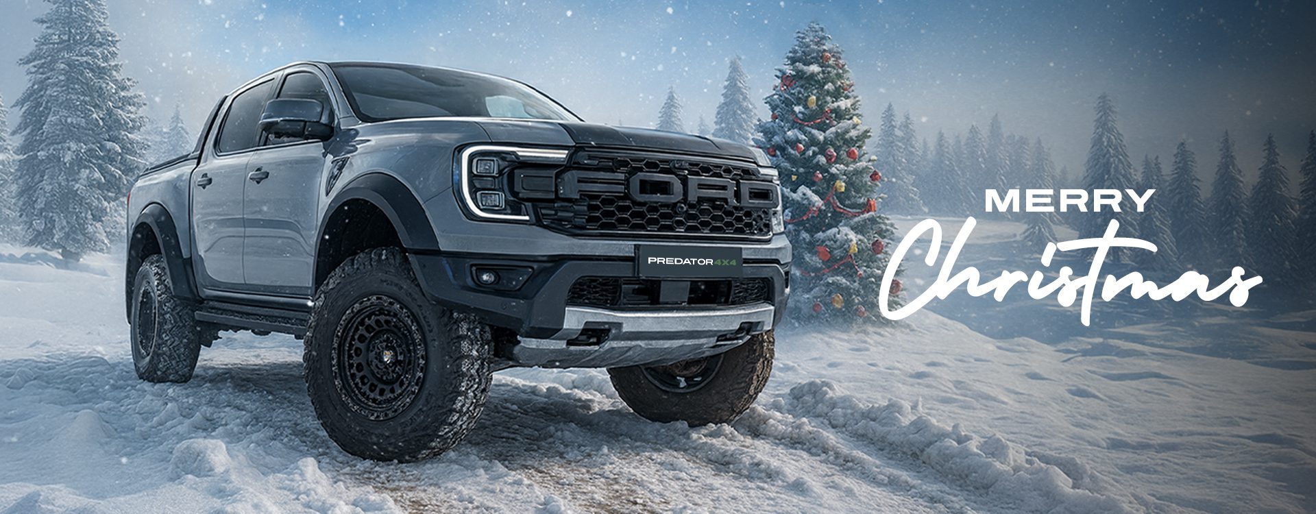 Predator4x4 Christmas banner