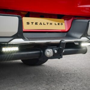 Stealth LED Mitsubishi L200 2019-2023 Twin 6" Luminous LED Rear Integration Kit - 5,760 Lumens
