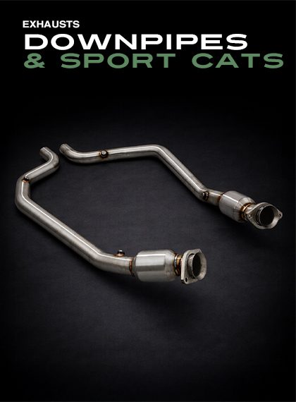 exhausts downpipes mega menu graphic