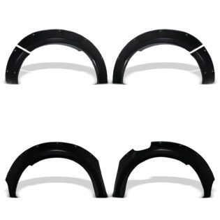 Ford Ranger Wildtrak T9 2022+ Gloss Black 9" Wheel Arches With Sensor Hole