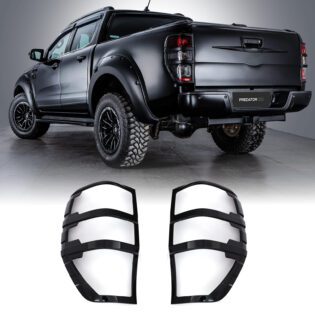 Ford Ranger T6 T7 T8 2012-2020 Gloss Black Tail Light Trims
