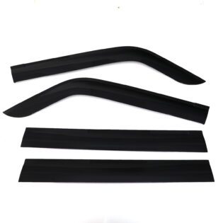 Toyota Land Cruiser Prado 250 2024+ Tinted Front & Rear Wind Deflectors