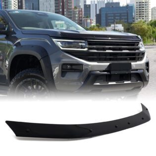 Volkswagen VW Amarok MK2 2023+ Gloss Black Bonnet Guard