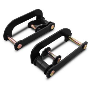 Nissan Navara D40 05-15 2" Black Rear Lift Shackles