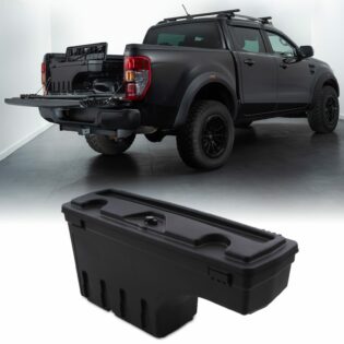 Ford Ranger T6 T7 T8 12-22 Flat Bed Lockable Storage Swing Box