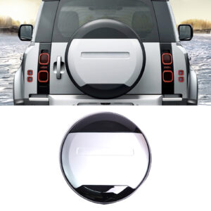 Predator 4x4 Silver Spare Wheel Cover To Fit Land Rover Defender L663 2020+