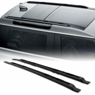 Predator4x4 Black Roof Rails To Fit Land Rover Defender 90 L663 2020+