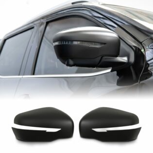 Nissan Navara D23 NP300 15-21 Black Door Mirror Covers