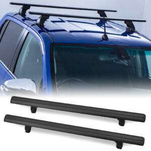 Toyota Hilux Revo 2015+ Black Cross Bars