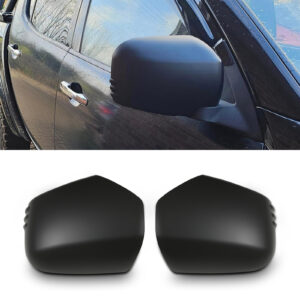 Mitsubishi L200 Triton 2006-2010 Black Door Mirror Covers