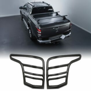 Mitsubishi L200 Triton 2015-2018 Black Tail Light Cover Trim