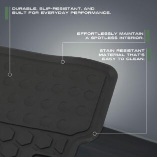 Defender 90 Rear Rubber Mat Predator4x4 Design Rubber Boot Mat To Fit Land Rover Defender 90 L663 ...