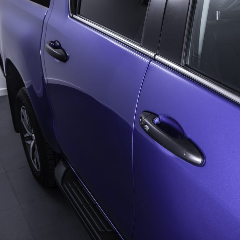 Toyota Hilux Revo MK8 Door Handle Inserts - Fitted