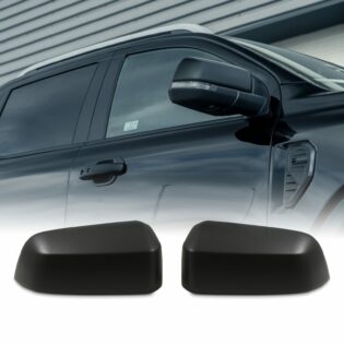 Ford Ranger T9 2023+ Matte Black Door Mirror Covers
