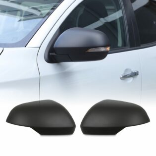 Mitsubishi L200 Triton Series 6 2019-2023 Black Door Mirror Covers