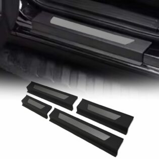 Ford Ranger T9 2023+ Black Door Sill Inserts