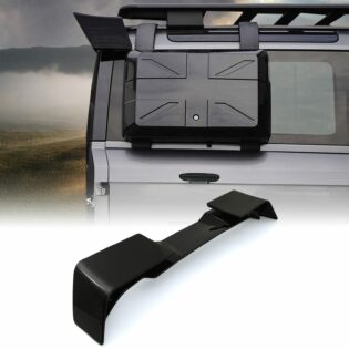 Predator4x4 Gloss Black Rear Wing Spoiler To Fit Land Rover Defender L663 2020+