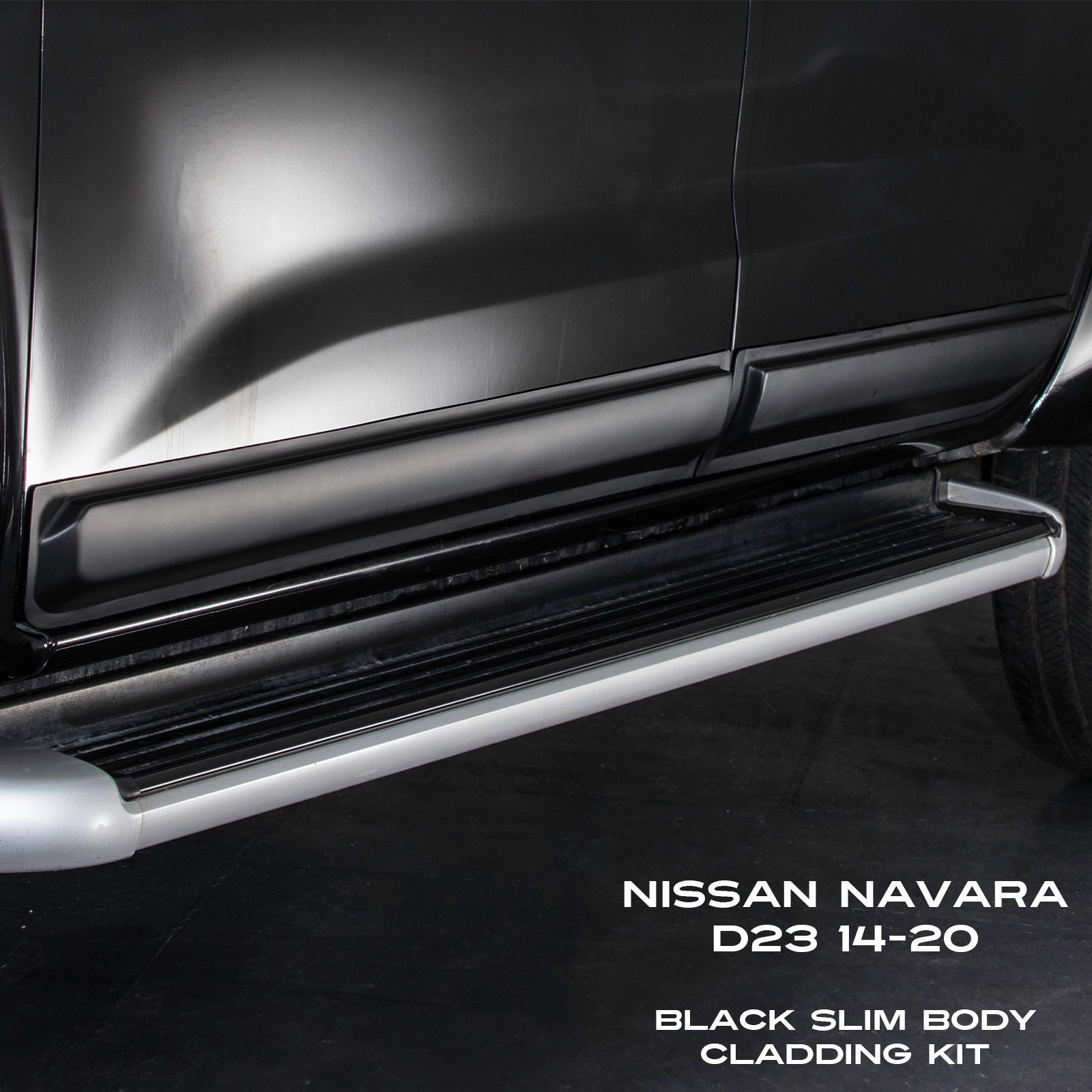 Nissan Navara Slim Body Cladding Kit