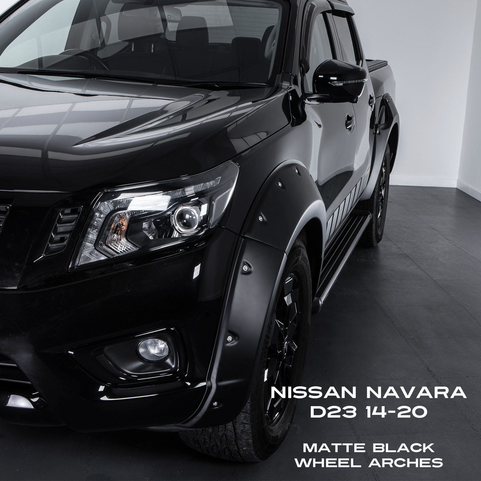 Nissan Navara Black Wheel Arches