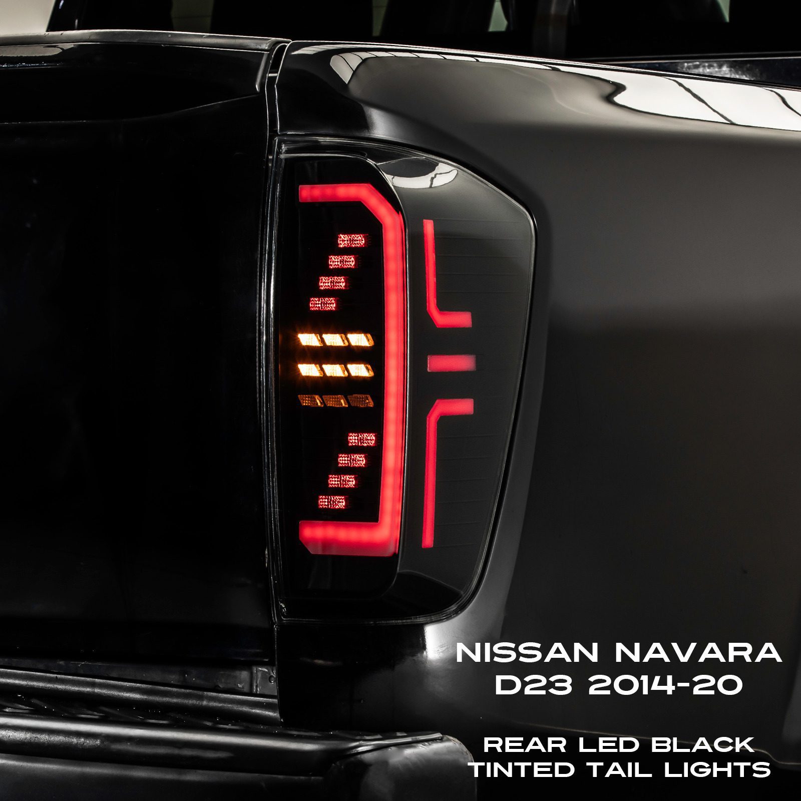 Nissan Navara Tinted Tail Lights