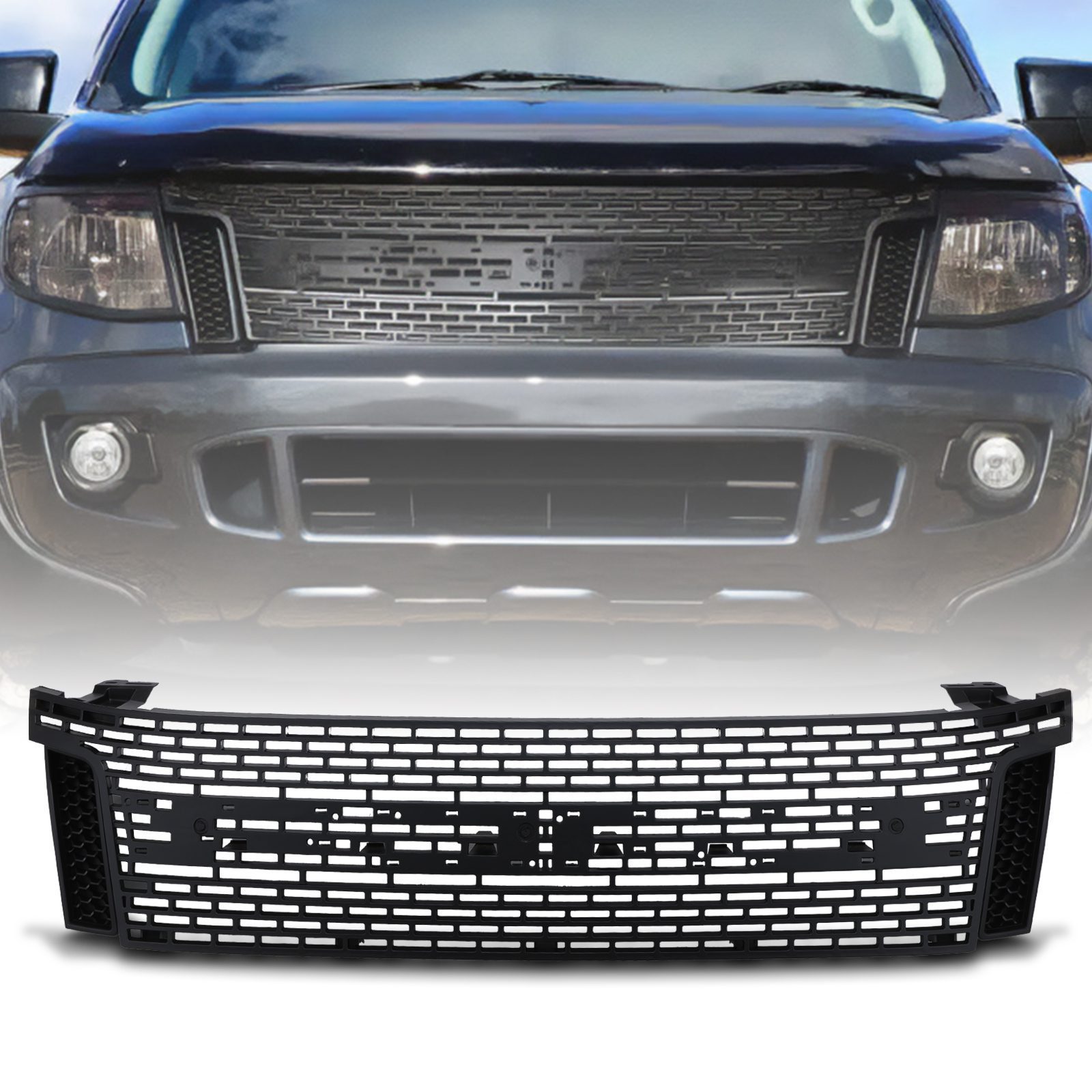 Image of Ford Ranger T6 11-15 Matte Black Grille