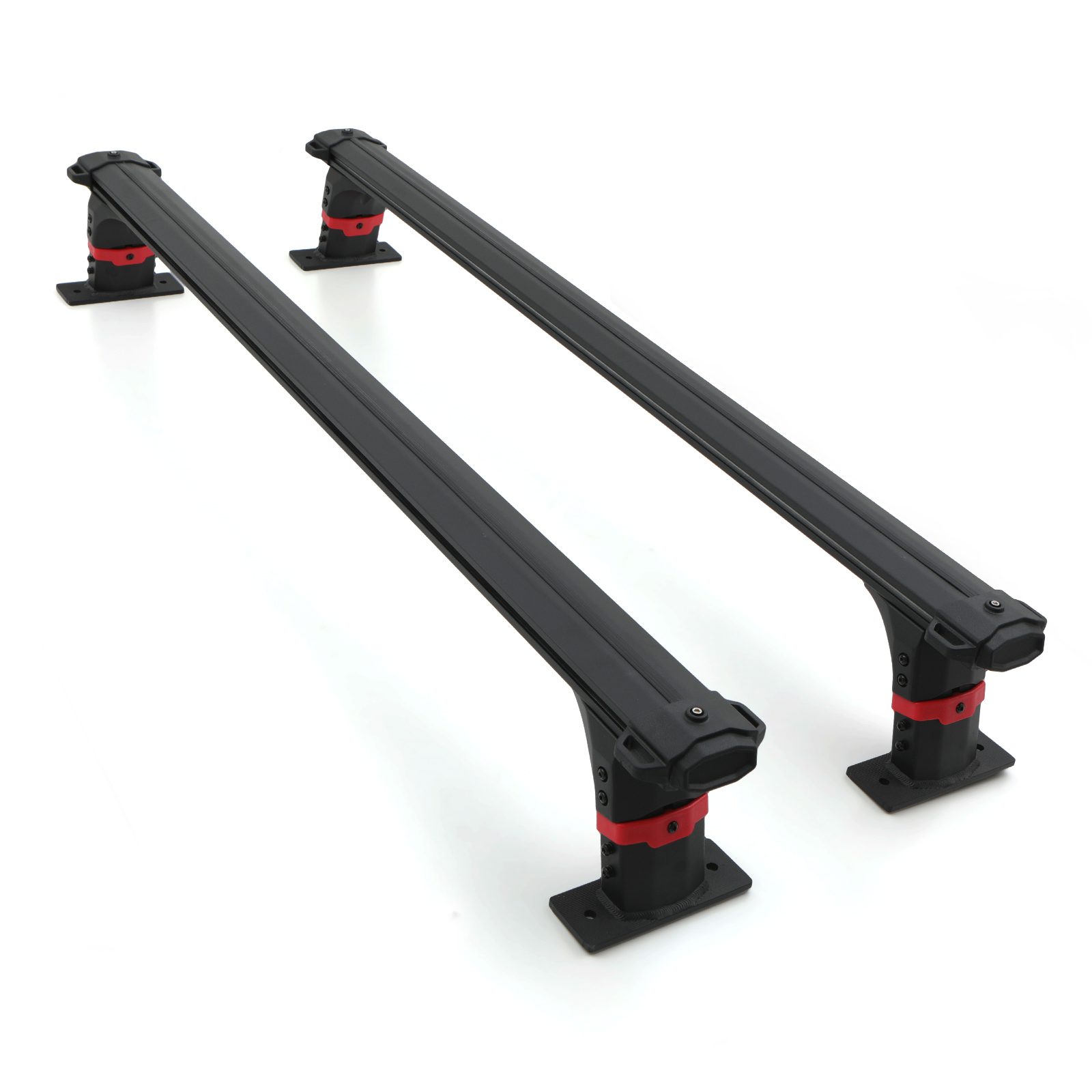 Toyota Hilux Travo 2026+ Heavy Duty Truck Bed Rail Cross Bars + C-Clamps