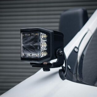 Stealth LED Ford Transit 2020+ Twin 4" Dark Force LED Bonnet Kit - 16,800 Lumens