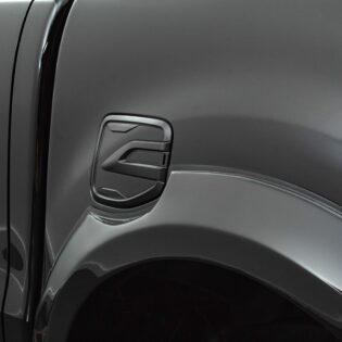 Ford Ranger T6, T7 & T8 12-21 Black Fuel Cap Cover | Predator4x4
