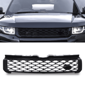 Predator 4x4 Black Dynamic Style Front Grille To Fit Range Rover Evoque L538 11-18
