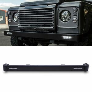 Predator 4x4 Steel Front Bumper LED HID Spot Light Bar To Fit Land Rover Defender LD 2.2 2.4 TD4