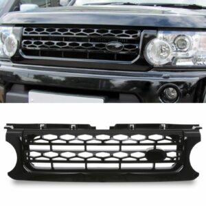 Predator 4x4 Gloss Black Grille To Fit Land Rovery Discovery 4 10-13