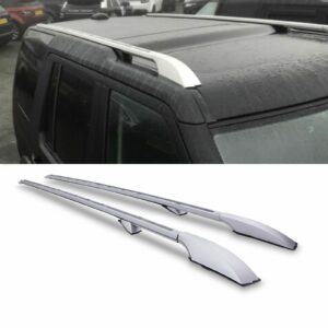 Predator 4x4 Full Length Silver Extended Roof Rails To Fit Land Rover Discovery 3 / 4 L319 05-16