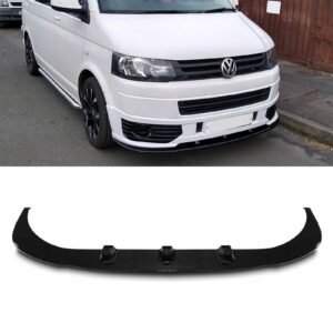 VW Transporter T5 Sportline 03-15 Gloss Black Front Splitter