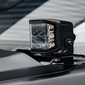 Ford Ranger T9 2023+ Twin 4 Dark Force LED Bonnet Kit - 16,800 Lumens