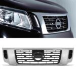 Nissan Navara D23 NP300 15-20 Black / Chrome Grille