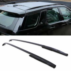 Predator 4x4 Full Length Black Roof Rails To Fit Land Rover Discovery Sport L550 2014+