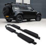 Predator4x4 Black Side Steps To Fit Land Rover Defender 110 L663 2020+