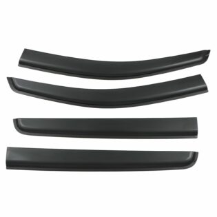 Ford Ranger T9 2023+ 4pc Black Wind Deflector Kit | Predator4x4