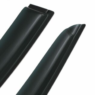 Ford Ranger T6 T7 T8 12-21 Black Wind Deflectors | Predator4x4