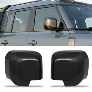Predator 4x4 Dry Carbon Fibre Side View Wing Mirror Covers To Fit Land Rover Defender L663 2020+